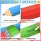 12PCS Colorful Pencil Bulletin Board Decorations – Back to School Classroom Cutouts for Windows, Doors, Chalkboard & Wall Decor | First Day of School Party & Classroom Supplies